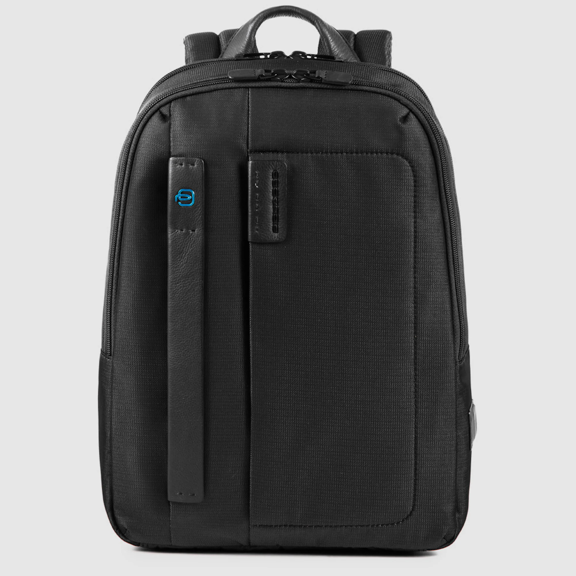 Piquadro Zainetto porta computer e porta iPad® con porta bottiglia o porta ombrello