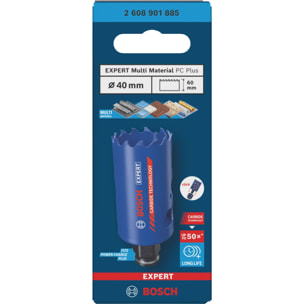 Scie trépan EXPERT Multi Material PC Plus Ø.40 - BOSCH - 2608901885