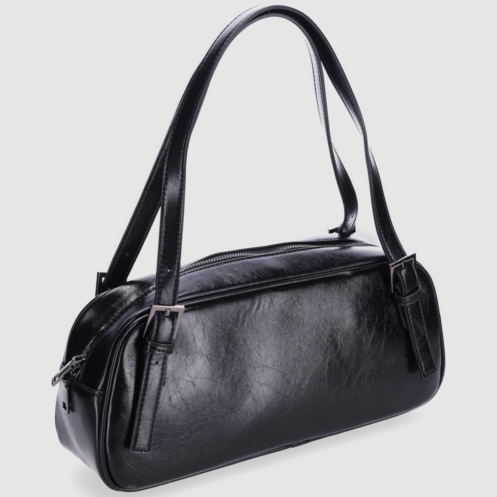 Bolso - Negro - Medida: 34 cm x 15 cm x 9 cm