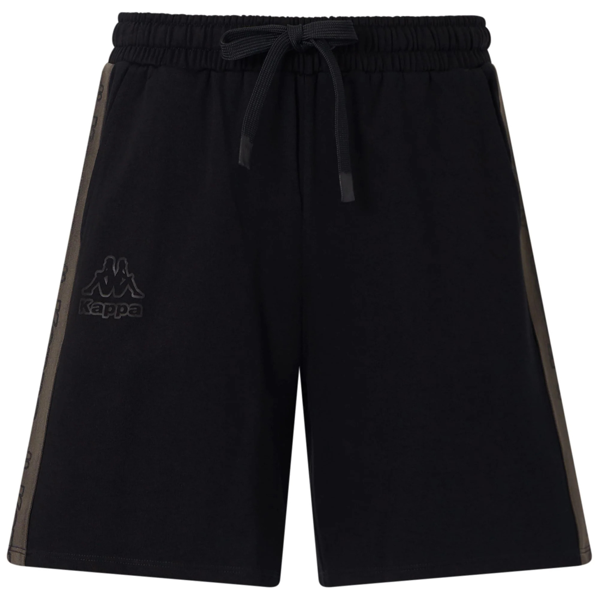 Kappa - Pantaloni Corti Uomo Nero - Logo Tape Gerri