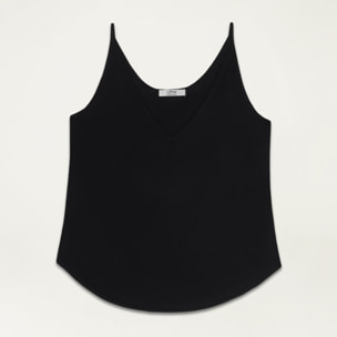 Oltre - Satin top - Negro