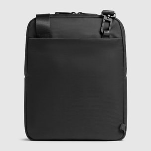 Piquadro Borsello porta iPad® in tessuto riciclato e pelle con protezione RFID