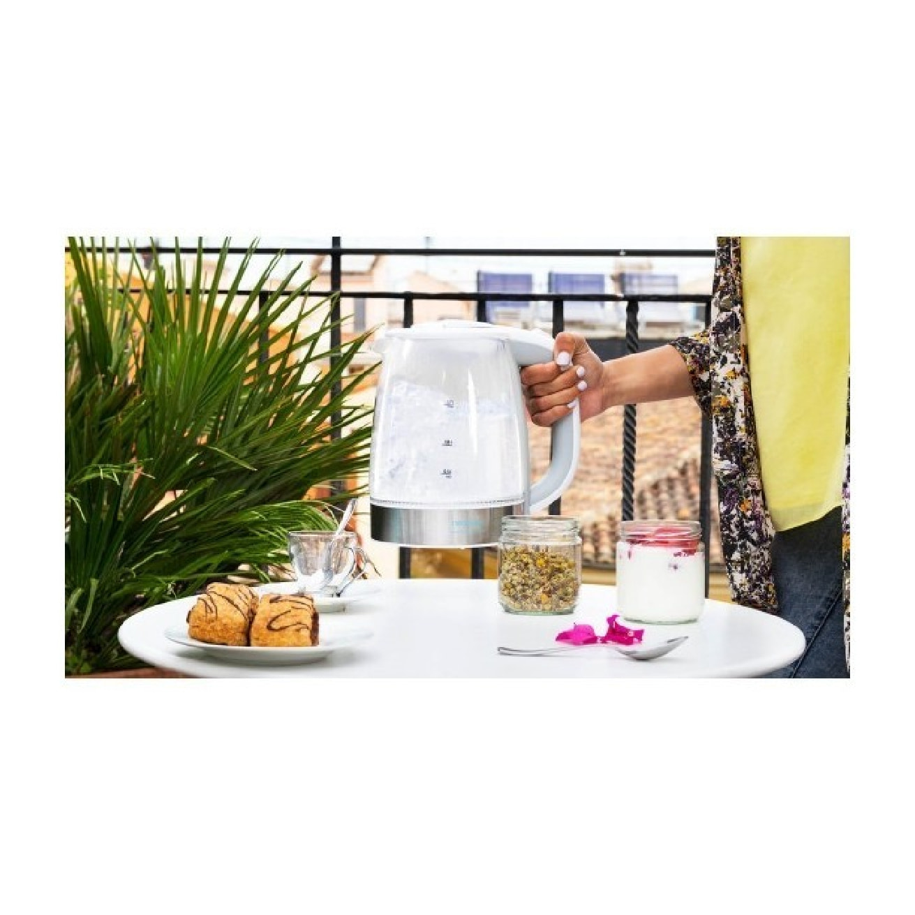 Cecotec Bouilloire ThermoSense 350 Clear