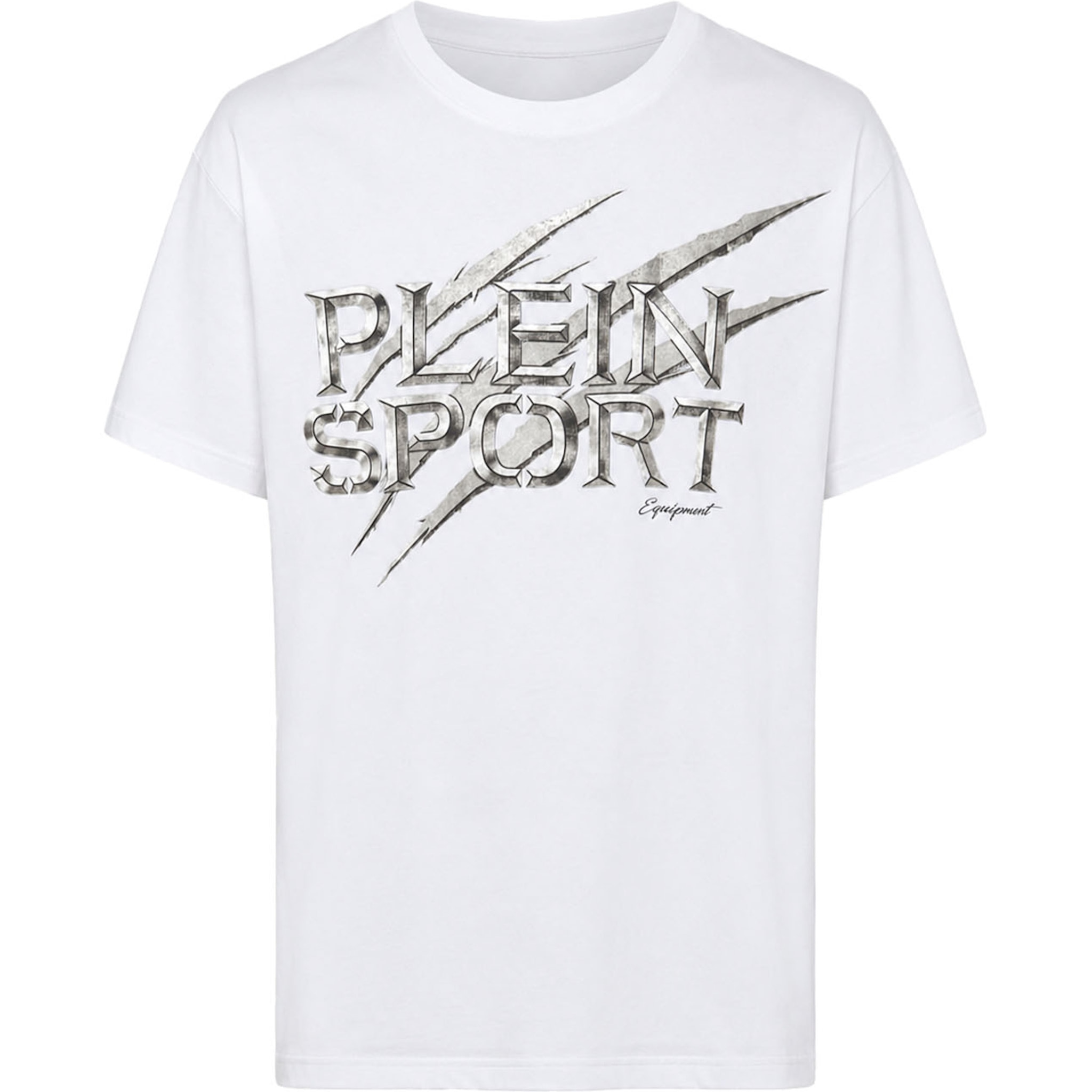 PLEIN SPORT Camiseta de cuello redondo y manga corta LOGO