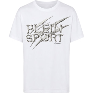 PLEIN SPORT Camiseta de cuello redondo y manga corta LOGO