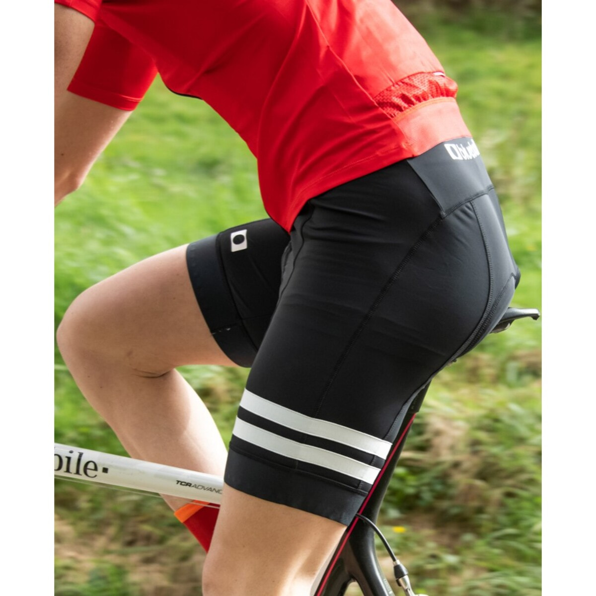 Maillot de manga corta para hombre BLUEBALL Ventoux - Rojo