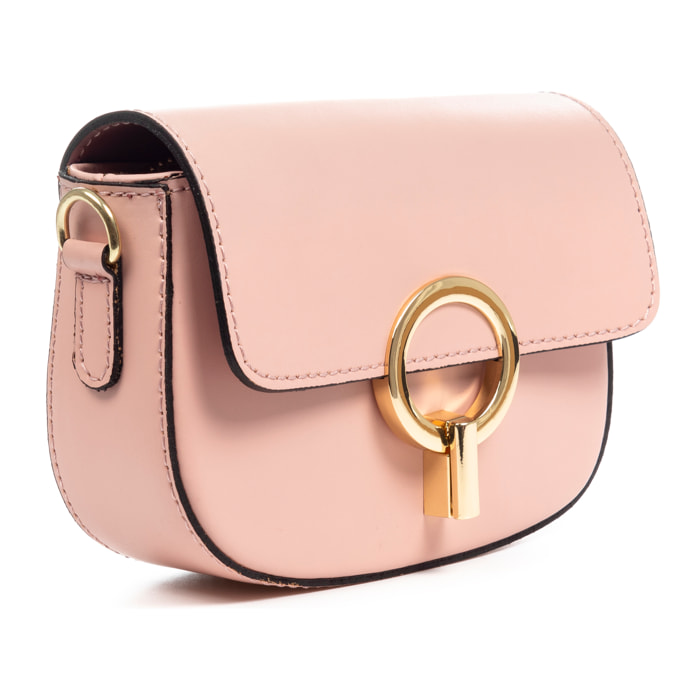 Arpino bolso bandolera mujer. Piel auténtica Ruga.