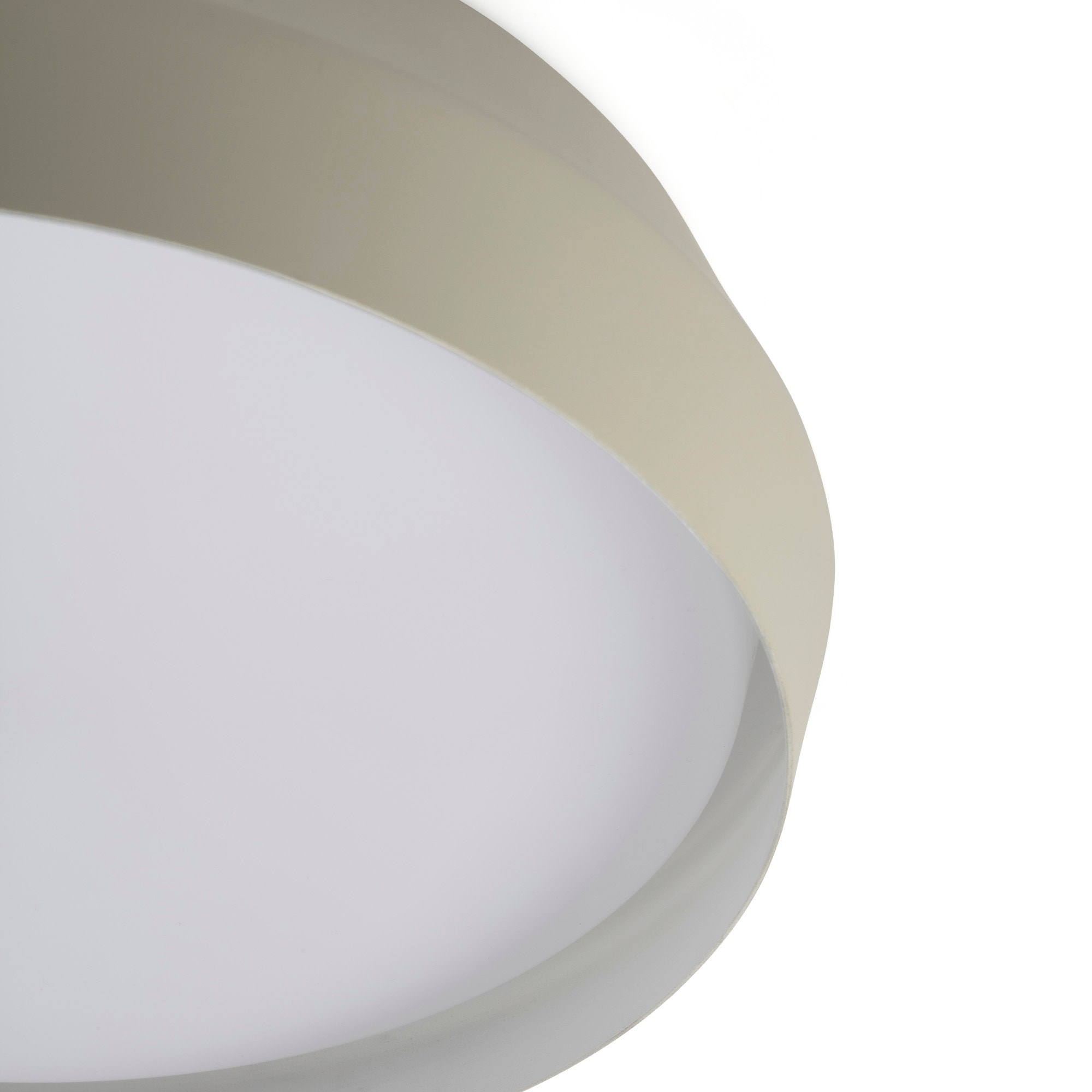 SHOKU 350 Lampe applique/plafonnier gris/blanc
