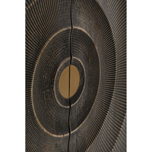 Buffet Madeira 2 portes noir Kare Design