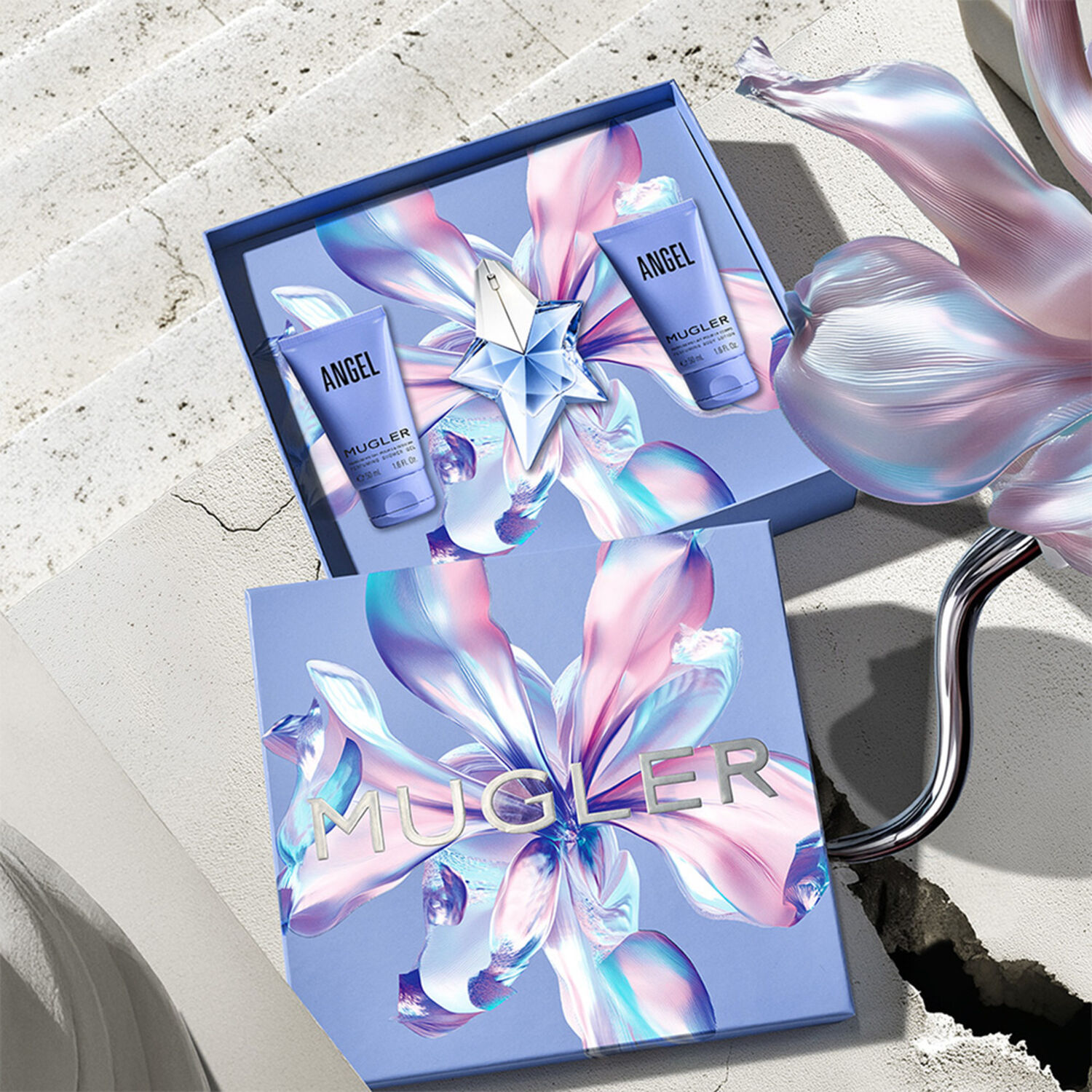 Angel - Coffret Eau de Parfum rechargeable 25ml + 2 Produits