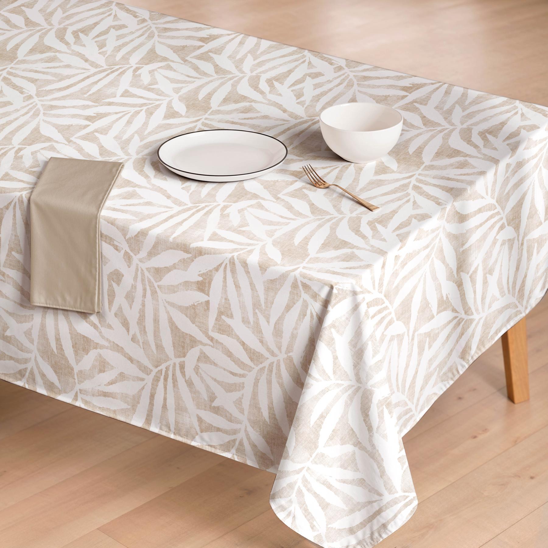 Nappe imprimée anti-tâches MABEL NATUREL