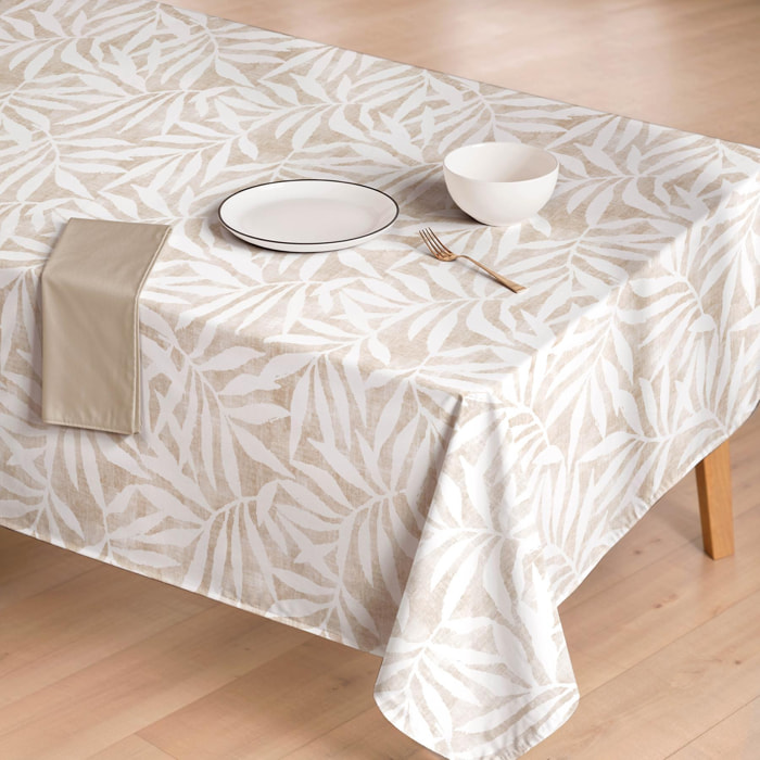 Nappe imprimée anti-tâches MABEL NATUREL