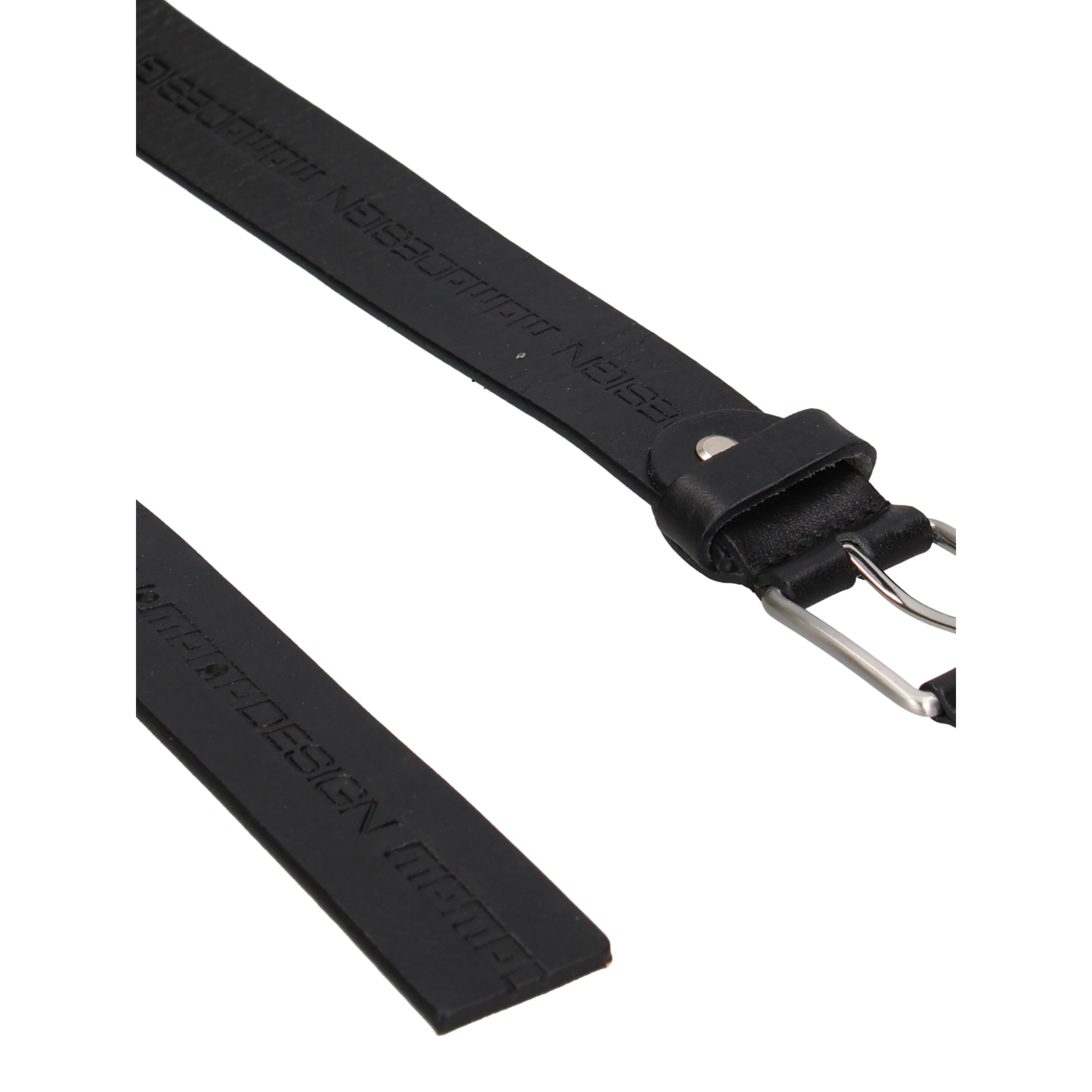 Cintura da uomo in vera pelle Made in Italy - Modello Erebo Prime - 100 cm