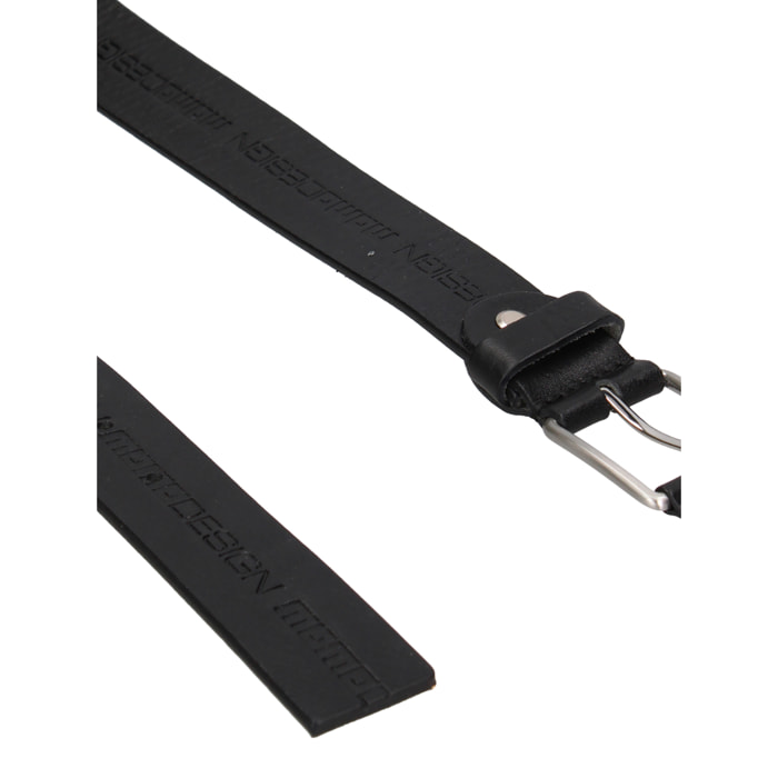 Cintura da uomo in vera pelle Made in Italy - Modello Erebo Prime - 100 cm