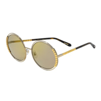 Chopard - lunettes de soleil pour femme - doré - indice solaire: catégorie 3
