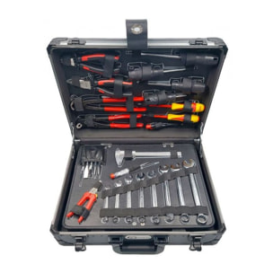 Coffret de maintenance Ultimate 1/4' - 1/2' - 131 pièces - KS TOOLS - 922.0731
