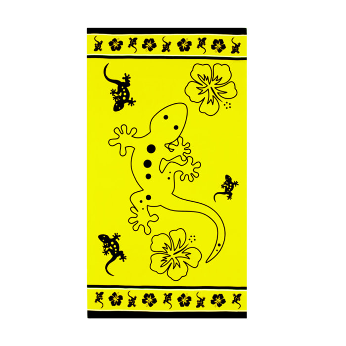 Telo Mare Grande 100x180 Spugna Maui Big Geko D11