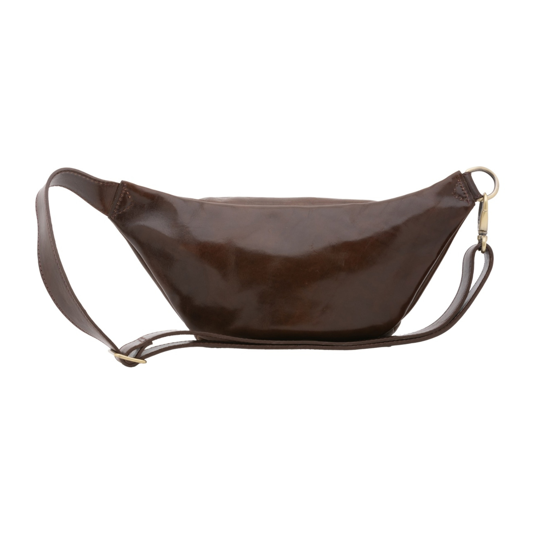 Marsupio da uomo in vera pelle - Modello False - 100% pelle - 37.0 x 16.5 x 10.0 cm