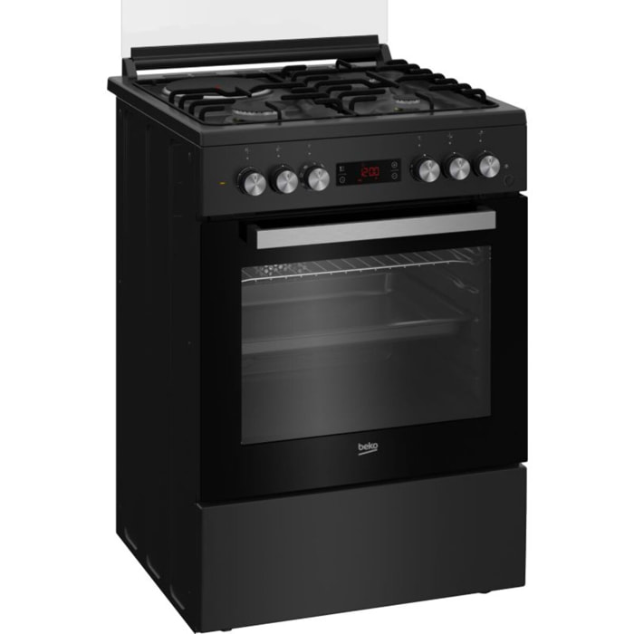 Cuisinière mixte BEKO FSE63310DBP