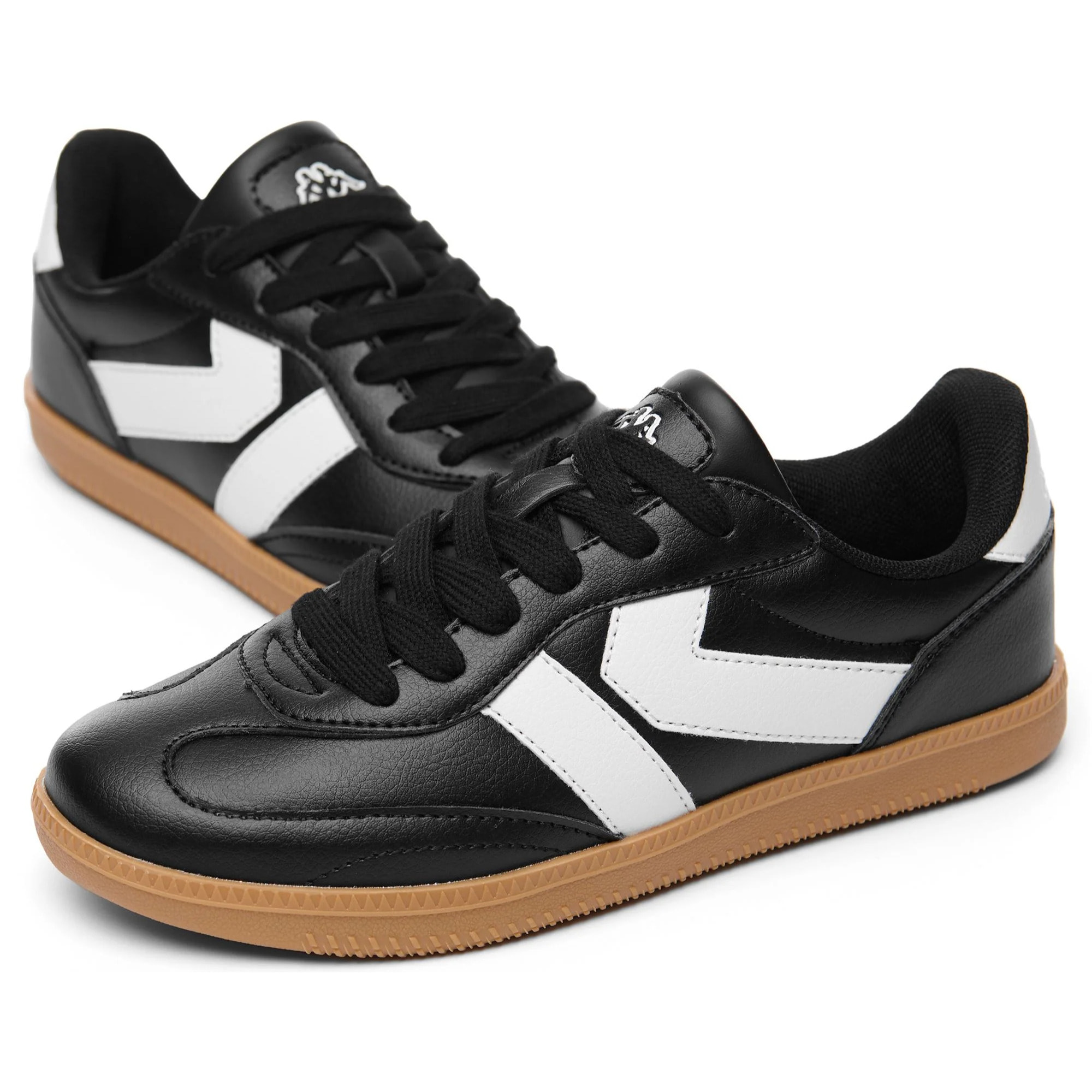 Kappa - Sneakers Uomo Donna Nero - Logo Marker