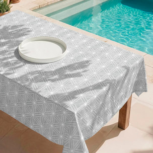 Nappe anti-taches Alston Gris - 100% coton -