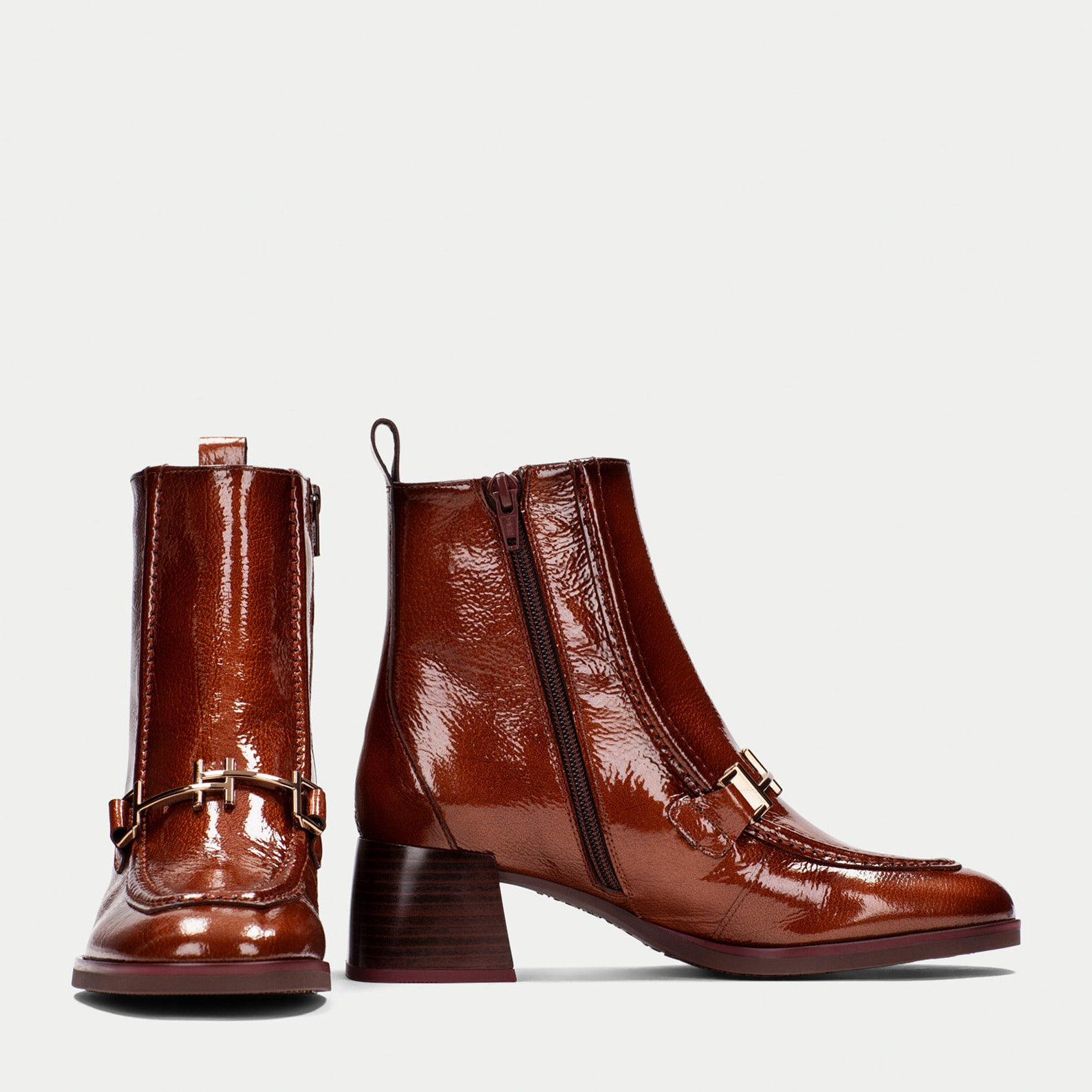 Botin Milan Cuero 5 cm