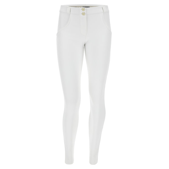 Pantaloni push up WR.UP® skinny in similpelle ecologica