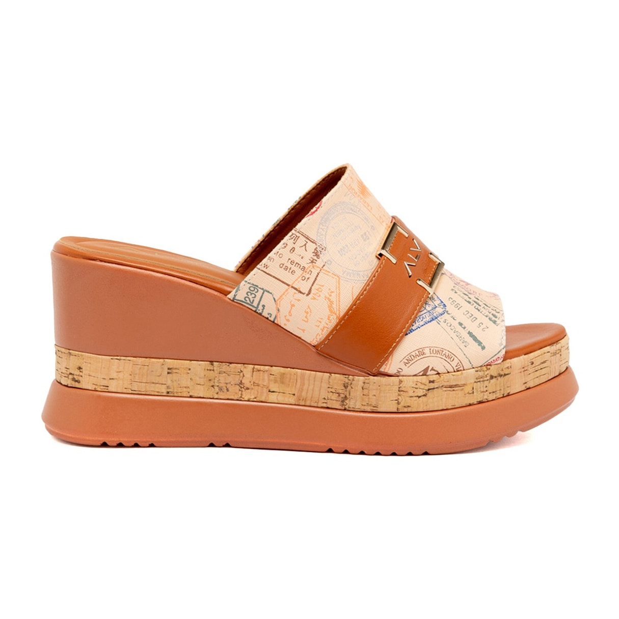 ALV by Alviero Martini Sandalo con zeppa