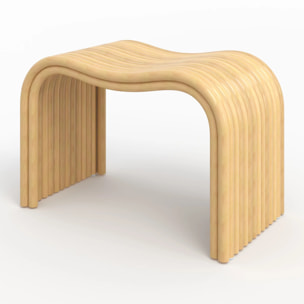 Tabouret en rotin - Wave