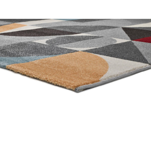 DELTA Alfombra geométrica multicolor, varias medidas disponibles