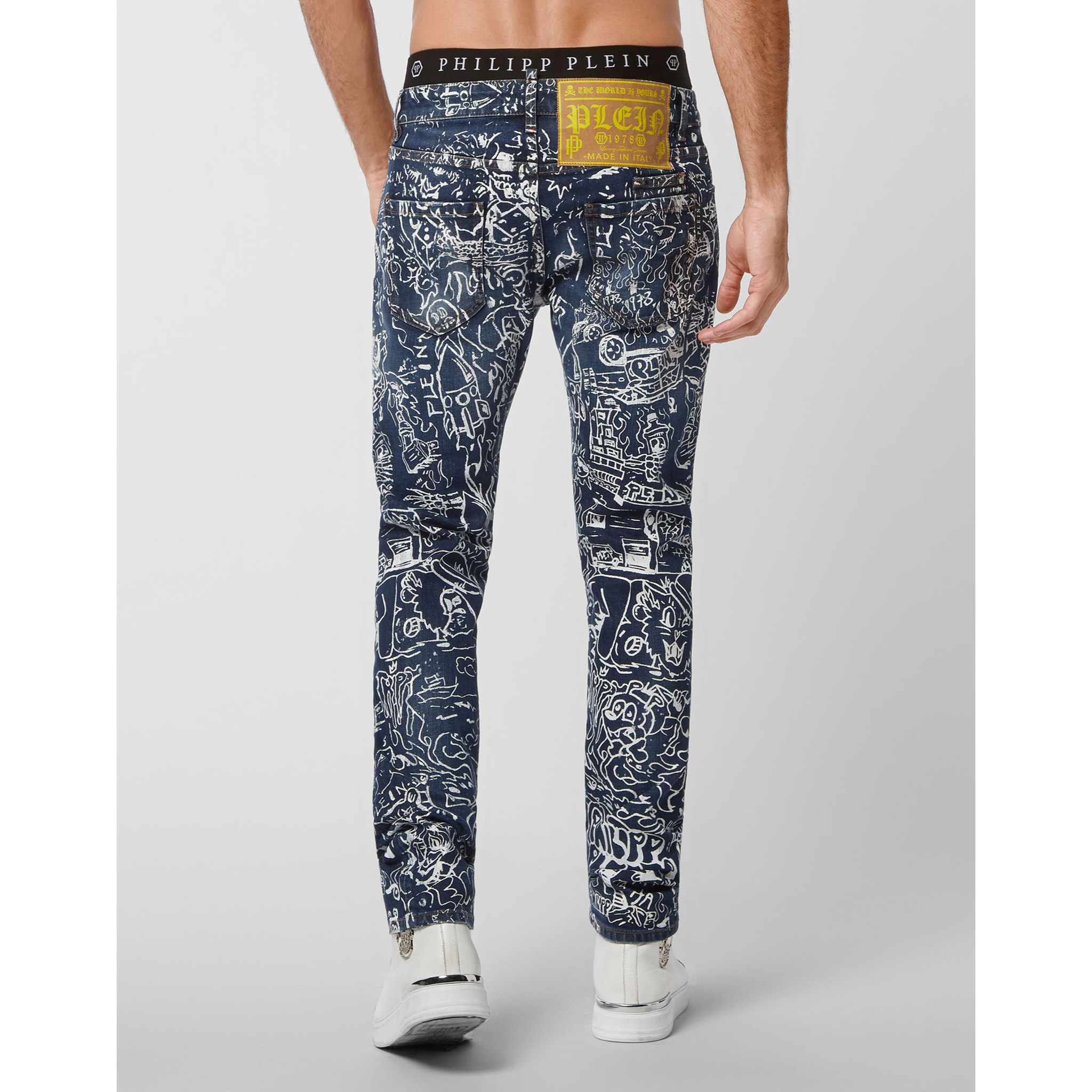 PHILIPP PLEIN Vaqueros de corte recto