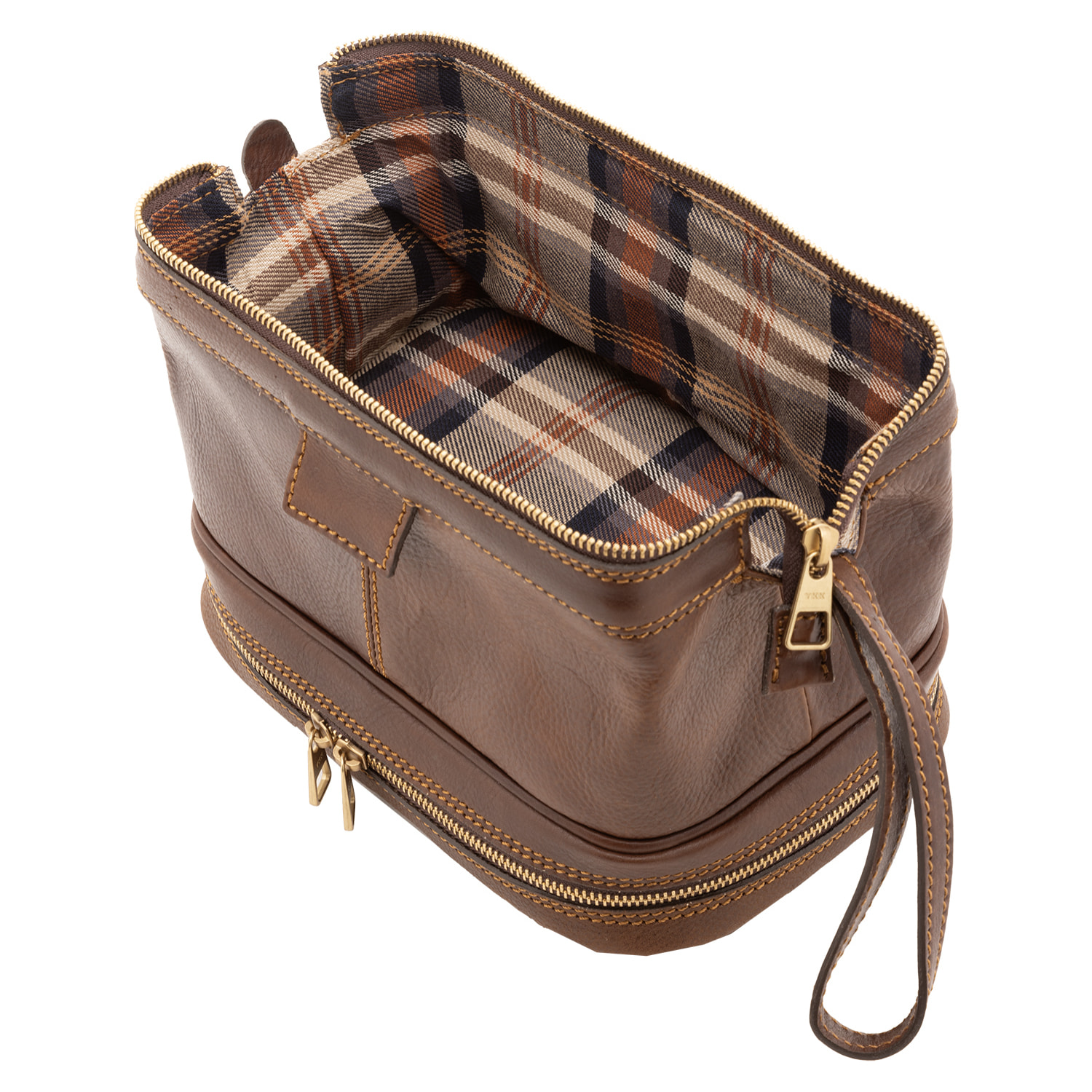 Pochette  unisex In Vera pelle Made in Italy 25x18x16 cm