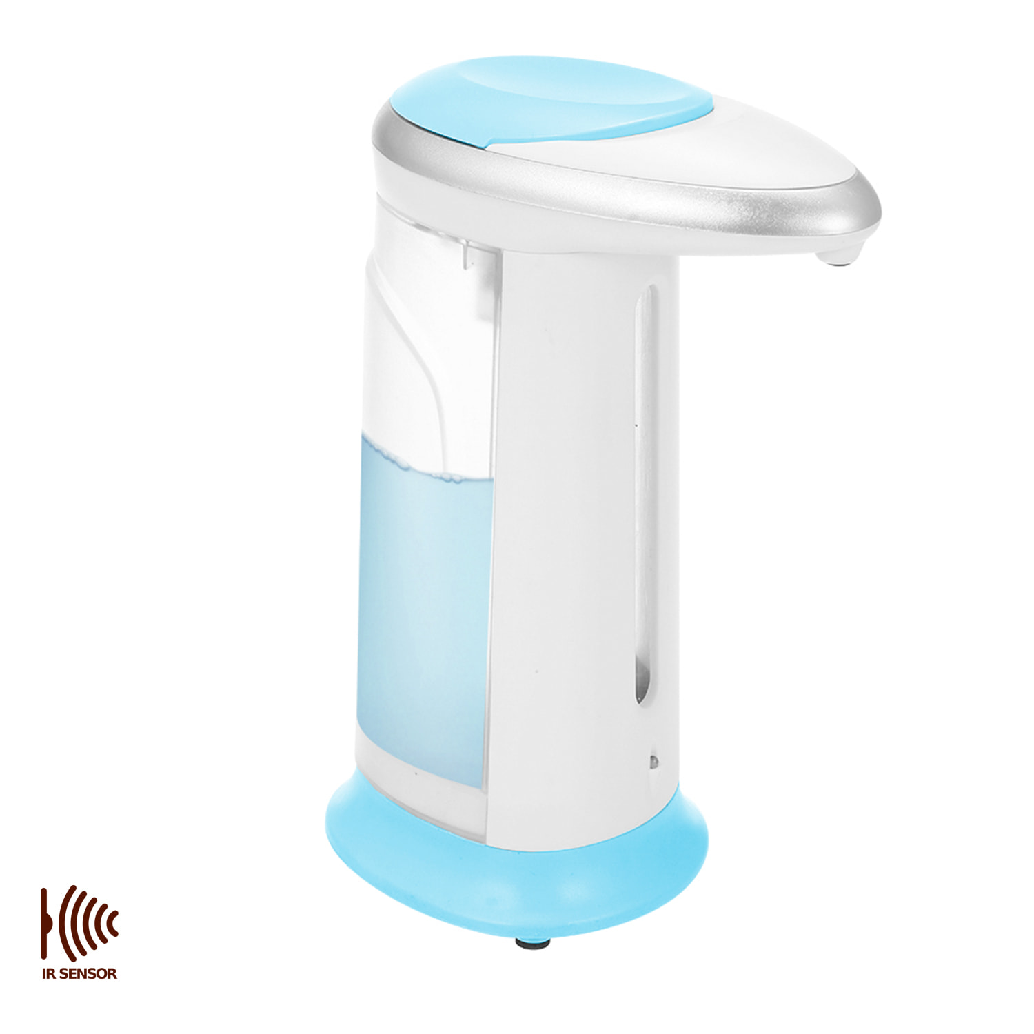 Dispenser automatico di gel idroalcolico a goccia a infrarossi