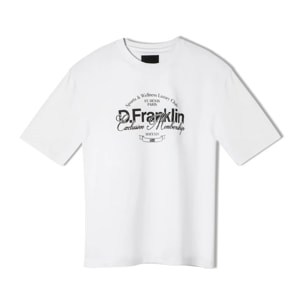 Camiseta de Hombre St.Denis Club Blanco / Negro D.Franklin