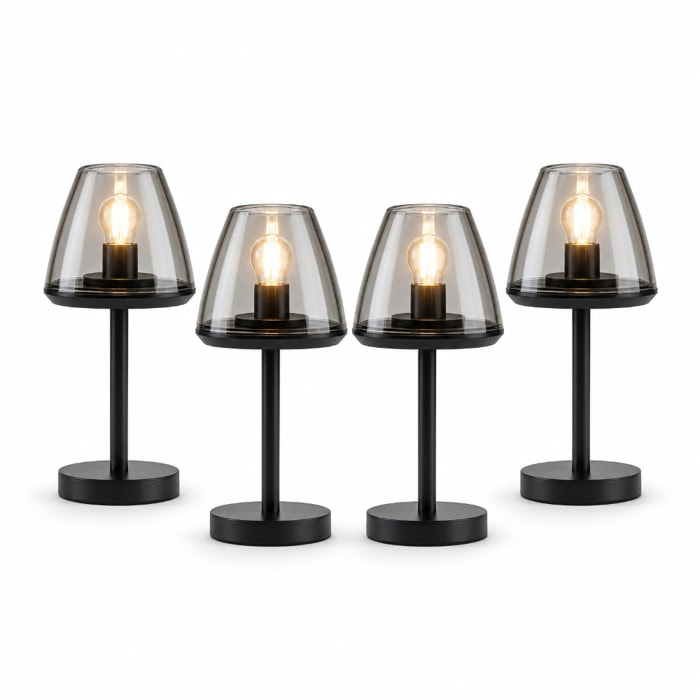 EZIlight® Solar lamp one - Pack de 4 lampes