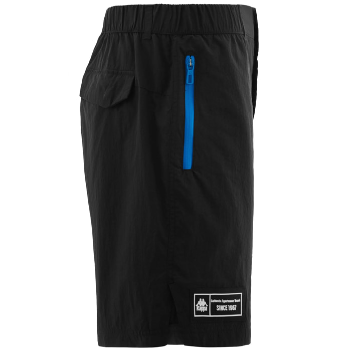 Pantaloncini Kappa Uomo AUTHENTIC TECH ZEST Nero