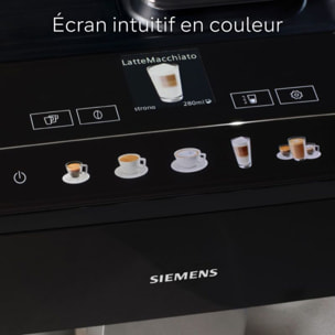 Expresso Broyeur SIEMENS EQ500 integral Inox/Noir lustré TQ515R03