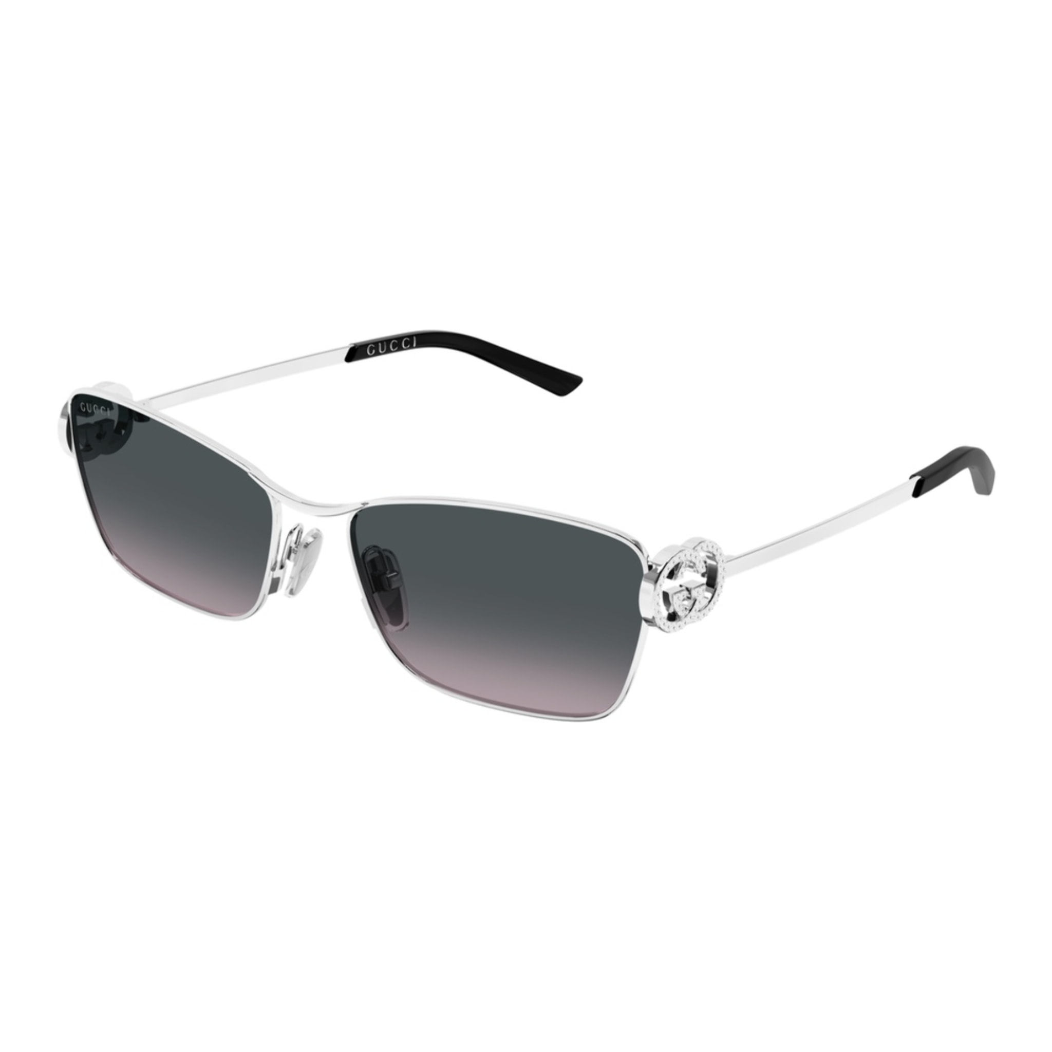 Gafas de Sol Gucci GG2045S-002 de Metal Mujer 58 mm