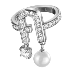 Furla Gioielli Anello Furla Arch Pearl