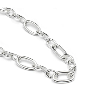 Collar Lux by Lux acabado en rodio