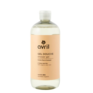 Gel douche - Certifié bio - Gel douche Tendre Fleur d'Oranger  500 ml