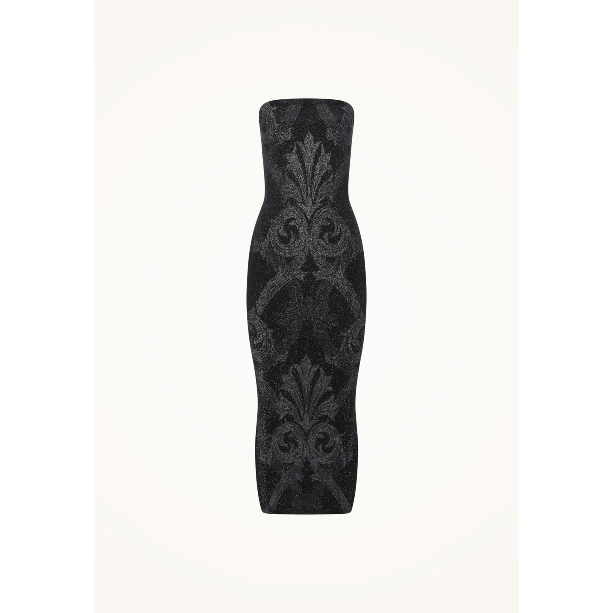 Vestito Metallic Jacquard Dress