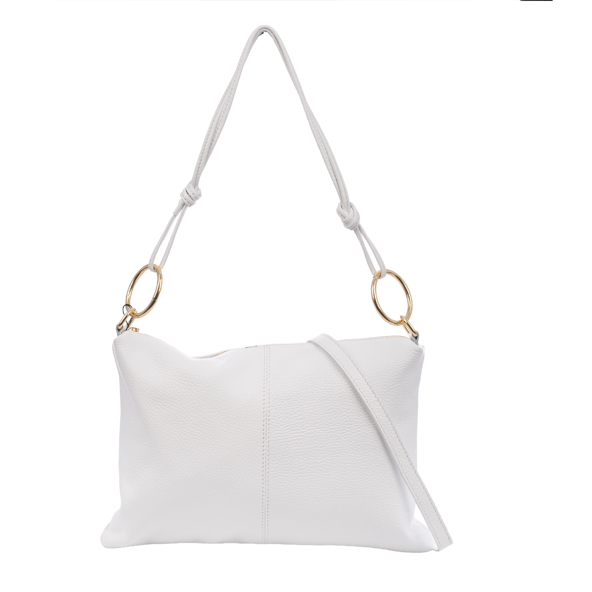 Bellusco Bolso de hombro Mujer. Piel auténtica Dollaro.