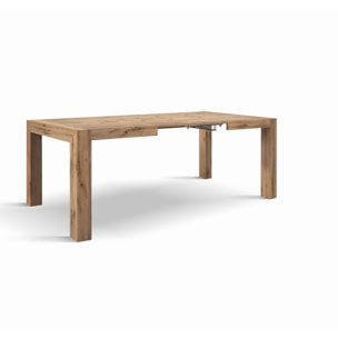 Tavolo MARZAMEMI in legno, finitura rovere rustico, allungabile 140x90 cm - 220x90 cm