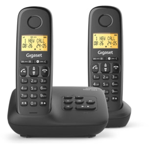 Téléphone sans fil GIGASET BASIC 100A DUO
