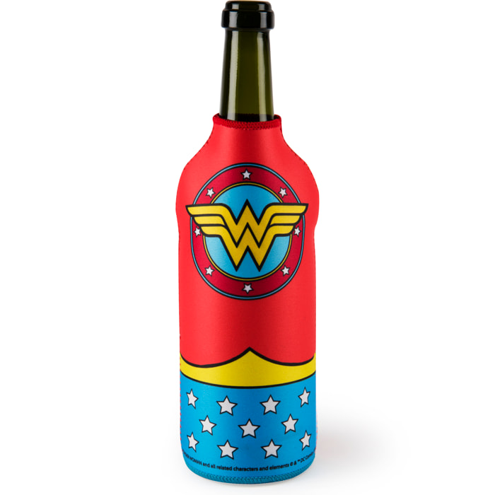 Copribottiglia Termico Excelsa Wonder Woman, Neoprene, multicolore