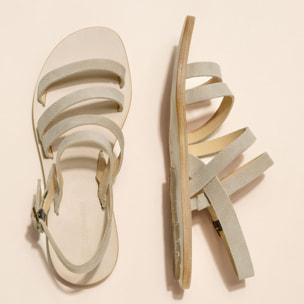 Sandalias N5711 PLEASANT PIEDRA / CORATINA color Piedra