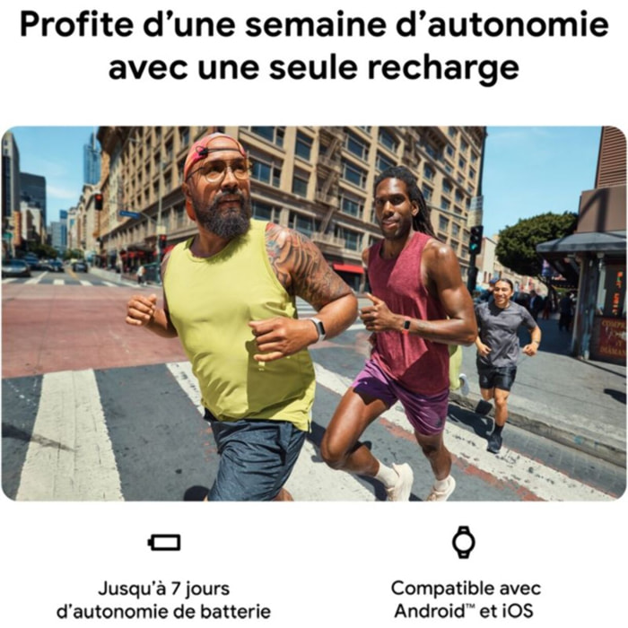 Montre santé FITBIT Charge 6 Argent et porcelaine