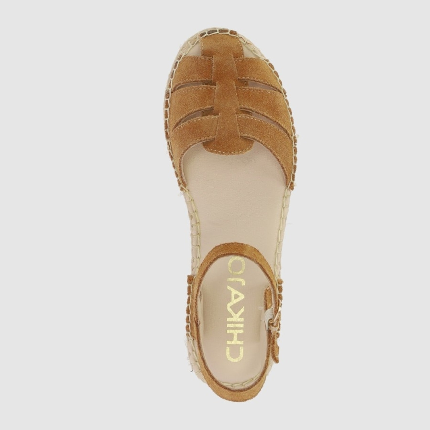 Sandalias de Serraje - Cuero - Tacón: 5 cm