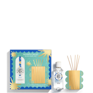 Vanille Soleil - Coffret Eau Parfumée Bienfaisante 100ml + Diffuseur